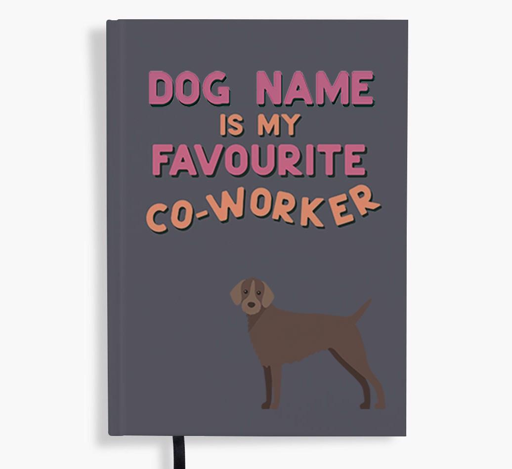 Favorite Co-Worker: Personalized {breedFullName} Notebook