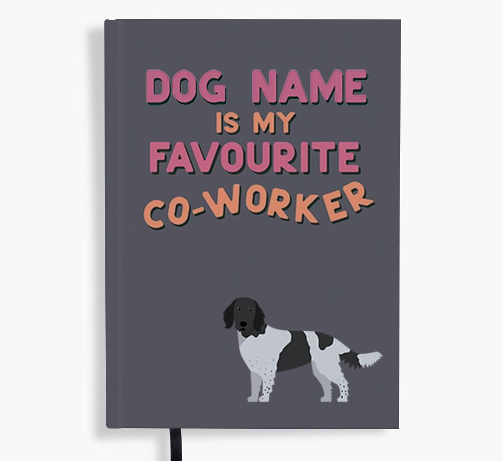 Favorite Co-Worker: Personalized {breedFullName} Notebook