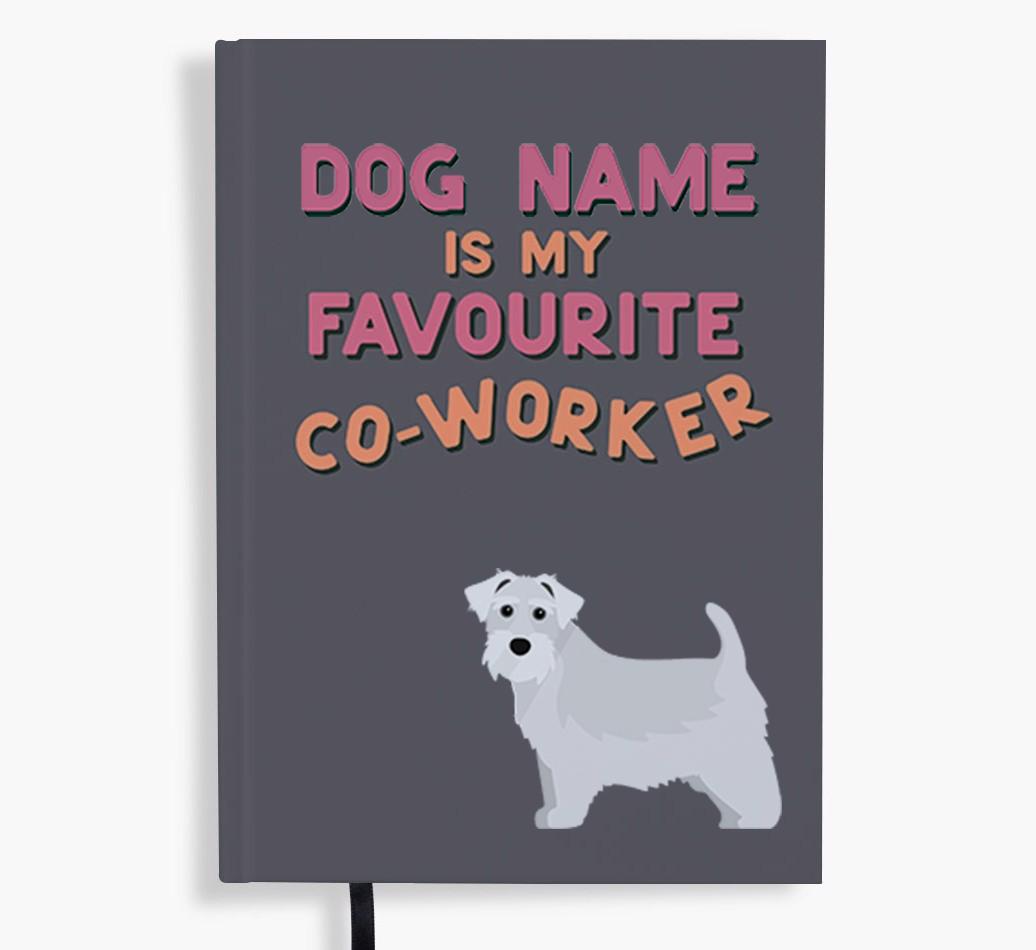 Favorite Co-Worker: Personalized {breedFullName} Notebook