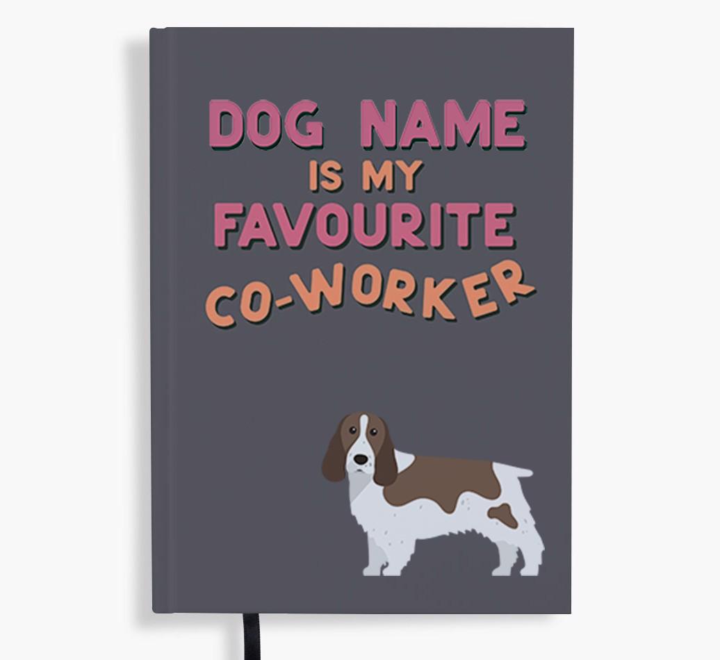 Favorite Co-Worker: Personalized {breedFullName} Notebook