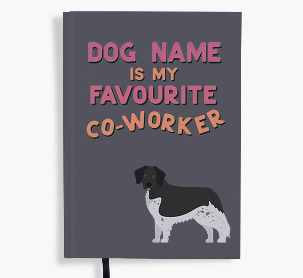 Favorite Co-Worker: Personalized {breedFullName} Notebook