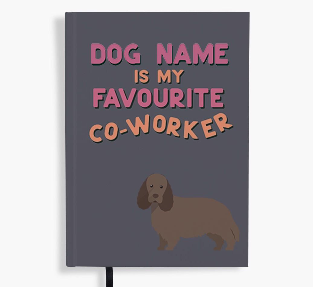 Favorite Co-Worker: Personalized {breedFullName} Notebook