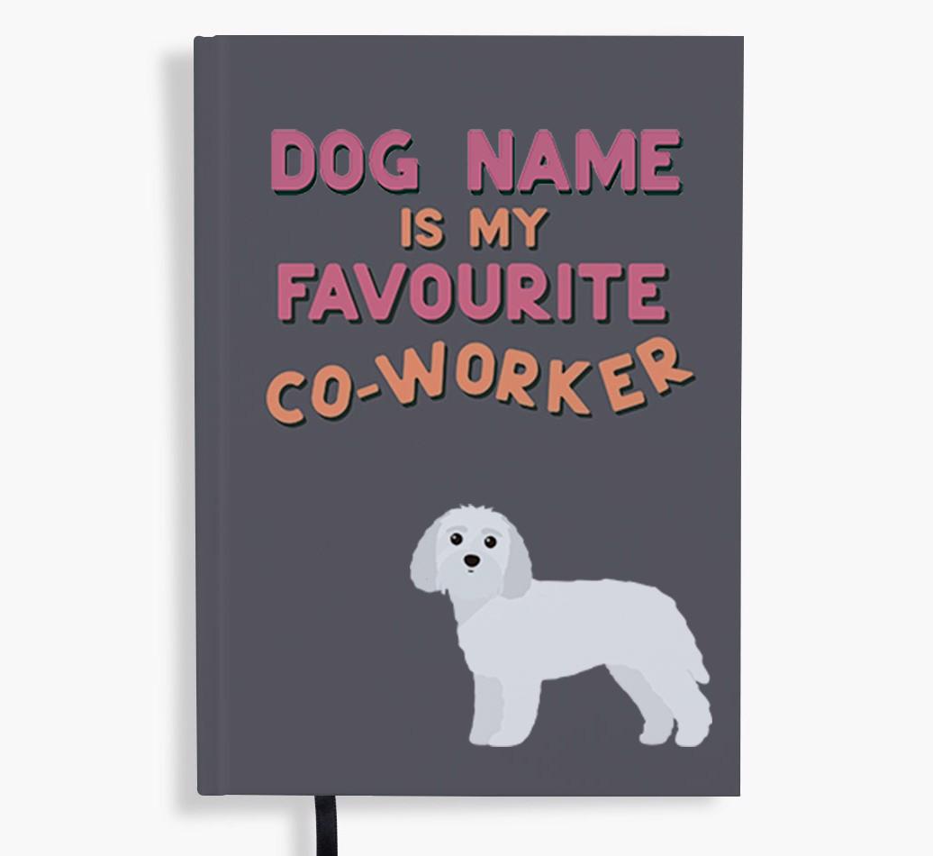 Favorite Co-Worker: Personalized {breedFullName} Notebook