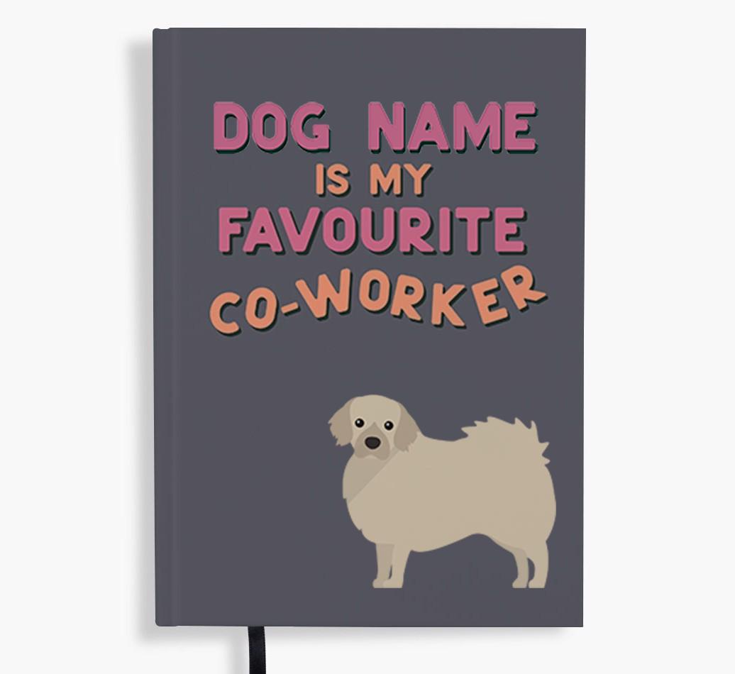 Favorite Co-Worker: Personalized {breedFullName} Notebook
