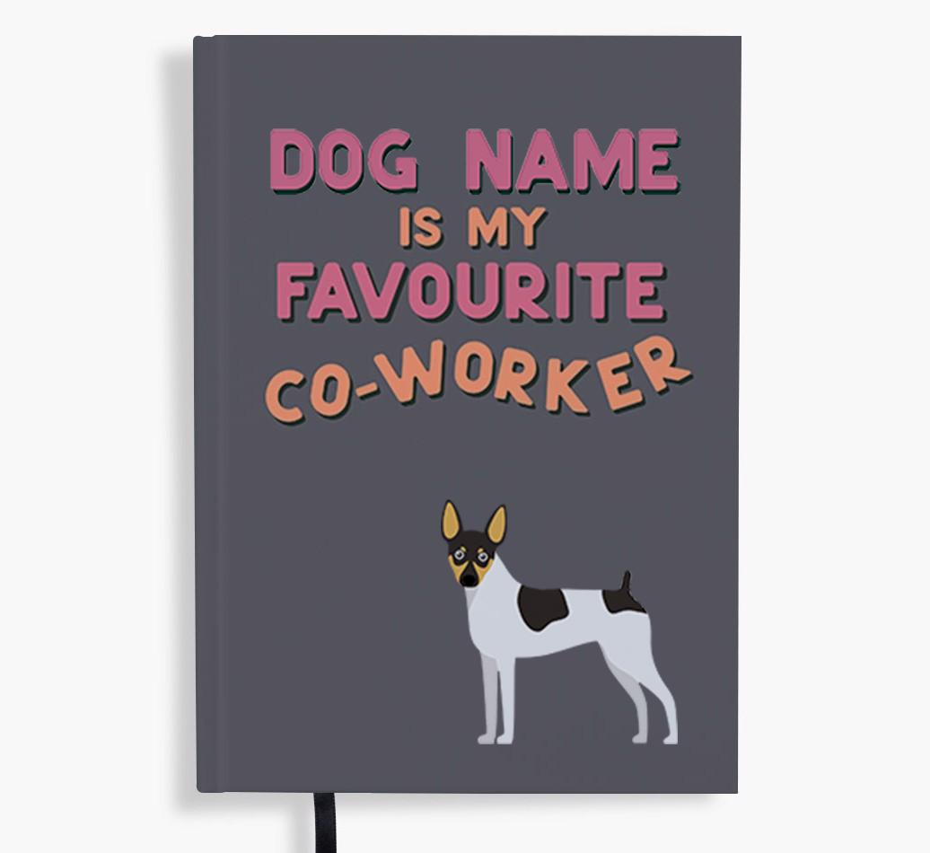 Favorite Co-Worker: Personalized {breedFullName} Notebook