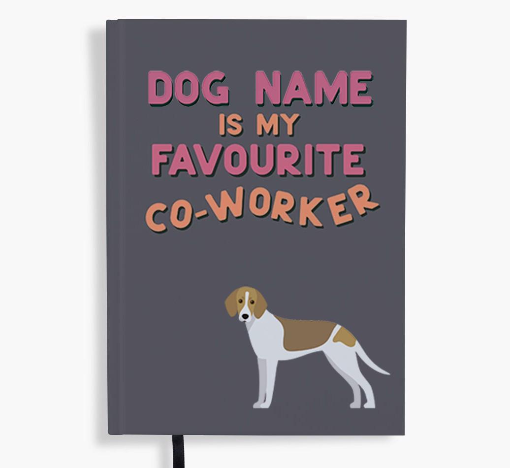 Favorite Co-Worker: Personalized {breedFullName} Notebook