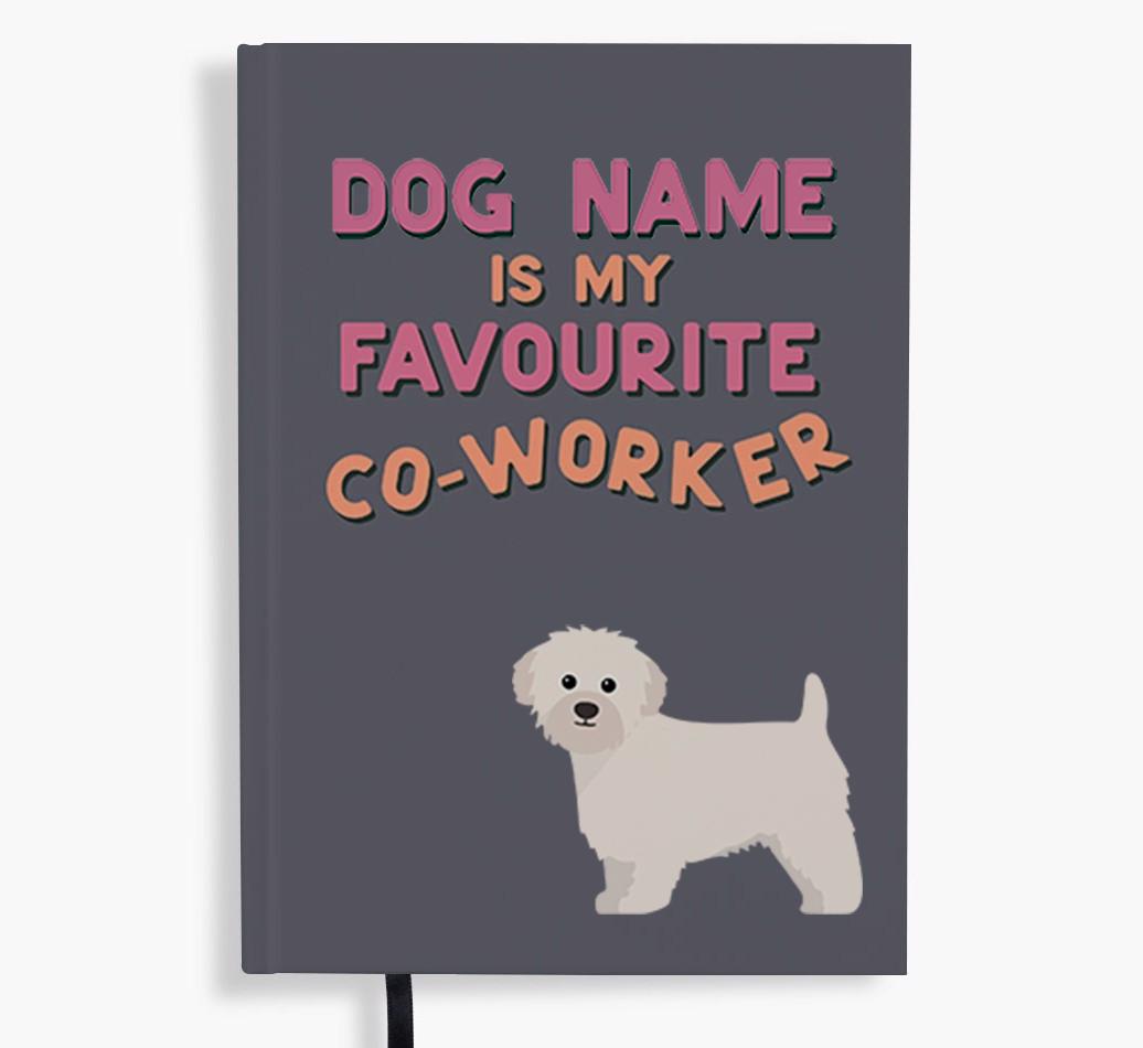 Favorite Co-Worker: Personalized {breedFullName} Notebook