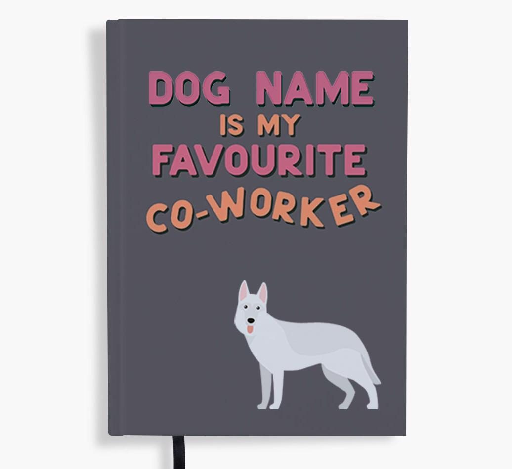 Favorite Co-Worker: Personalized {breedFullName} Notebook