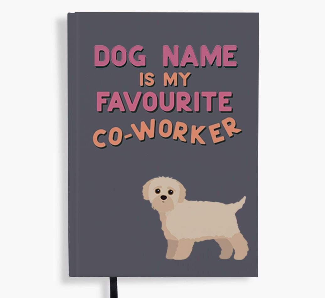 Favorite Co-Worker: Personalized {breedFullName} Notebook