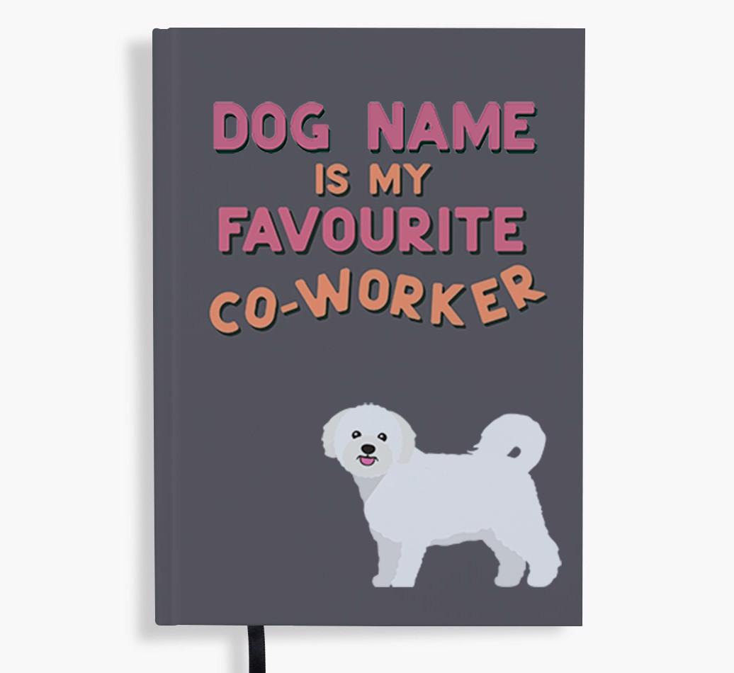 Favorite Co-Worker: Personalized {breedFullName} Notebook