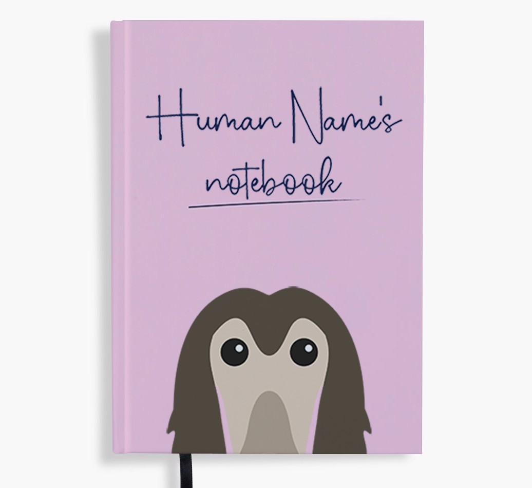 Handwritten: Personalised {breedFullName} Notebook