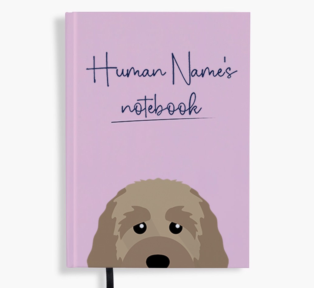 Handwritten: Personalised {breedFullName} Notebook