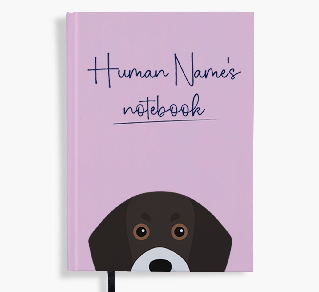 Handwritten: Personalised {breedFullName} Notebook