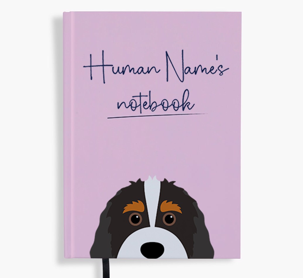 Handwritten: Personalised {breedFullName} Notebook
