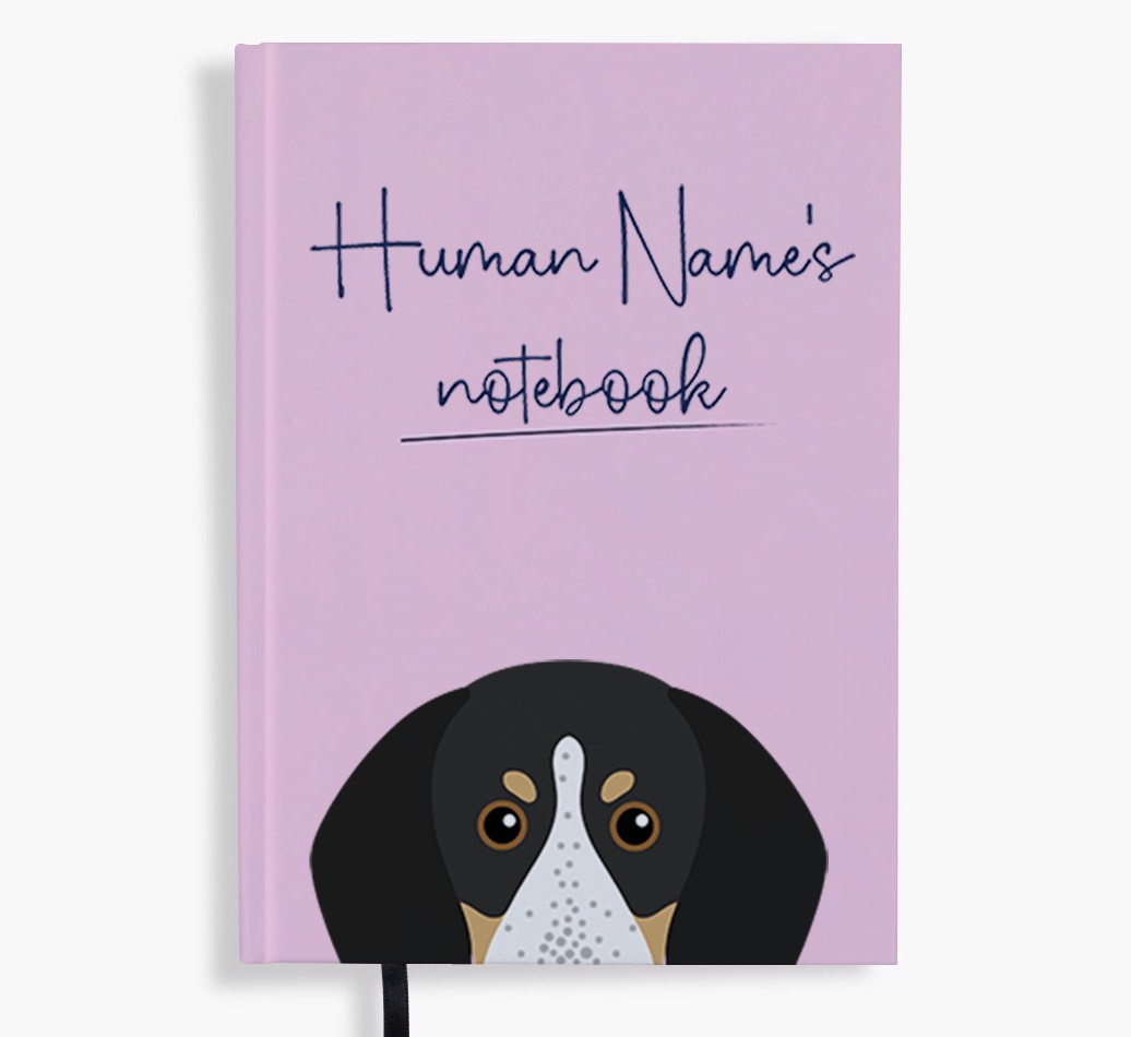 Handwritten: Personalised {breedFullName} Notebook