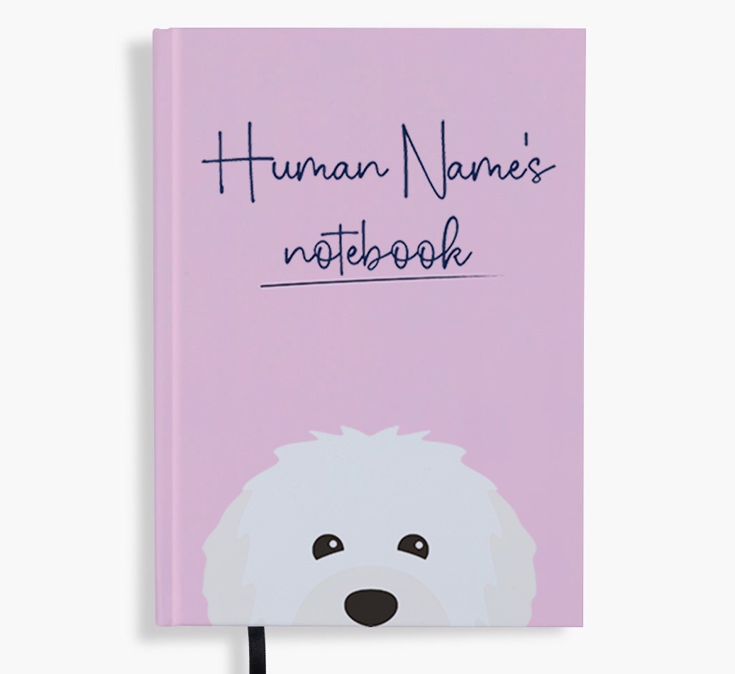 Handwritten: Personalised {breedFullName} Notebook