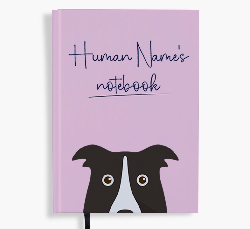 Handwritten: Personalized {breedFullName} Notebook
