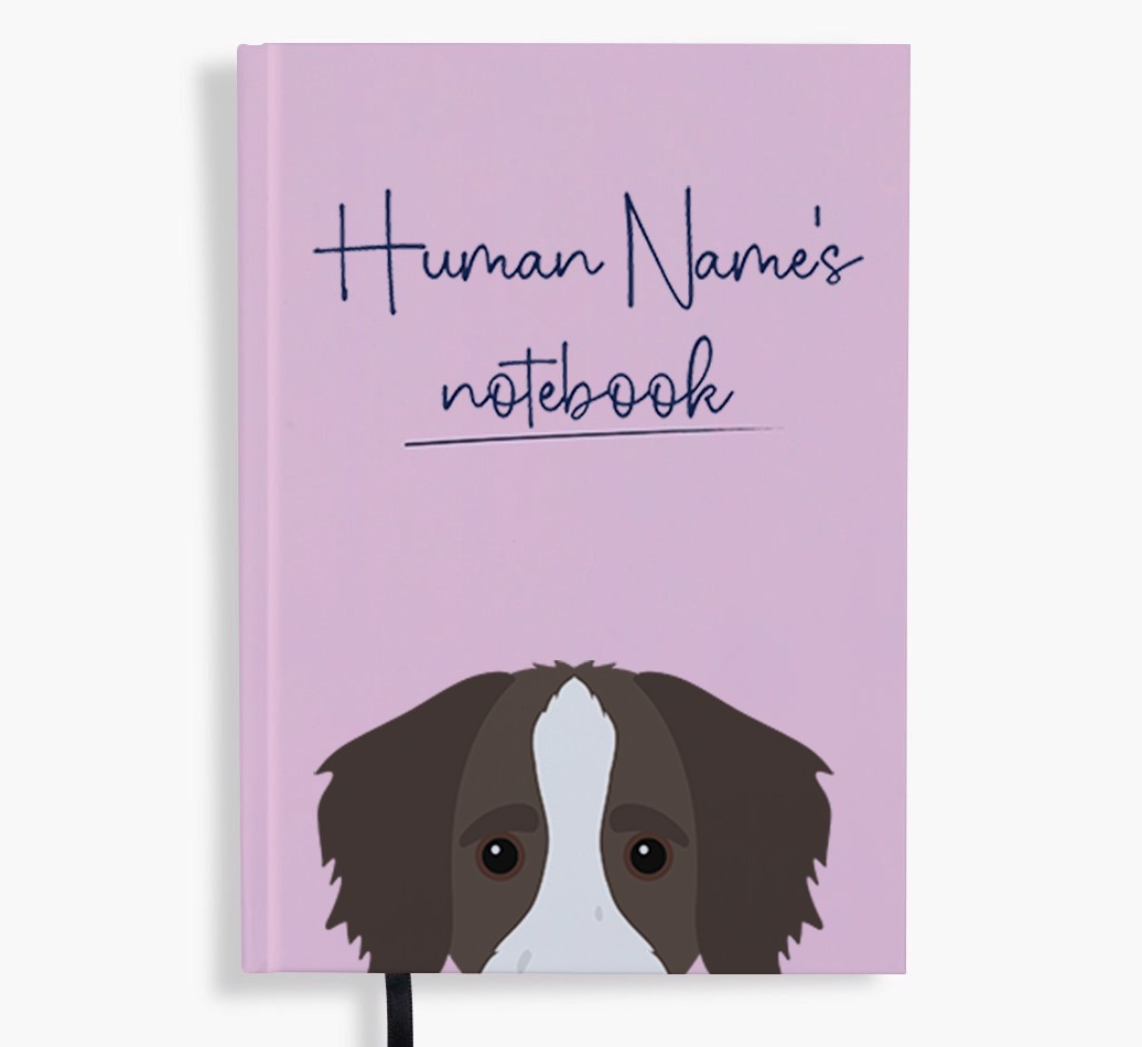 Handwritten: Personalised {breedFullName} Notebook