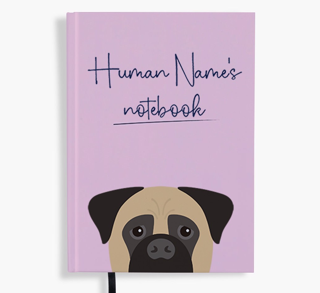 Handwritten: Personalised {breedFullName} Notebook