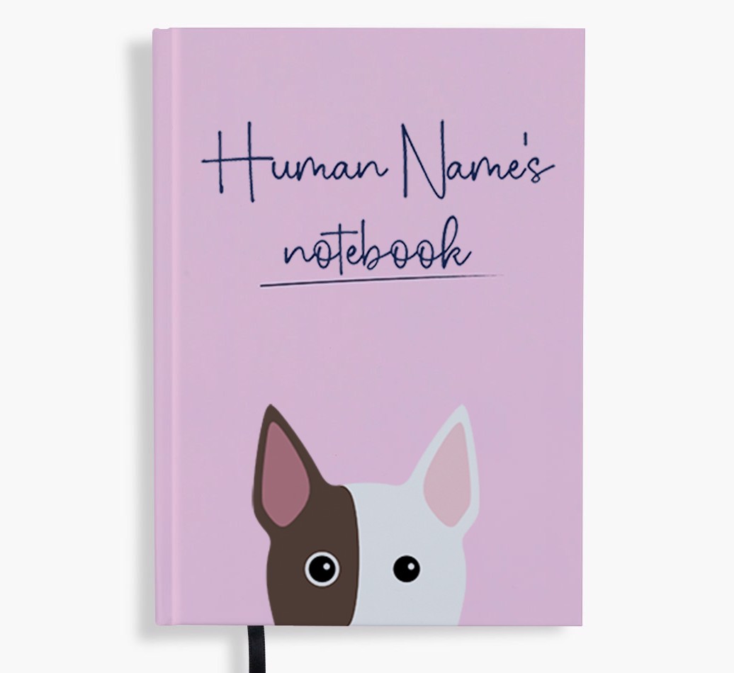 Handwritten: Personalised {breedFullName} Notebook