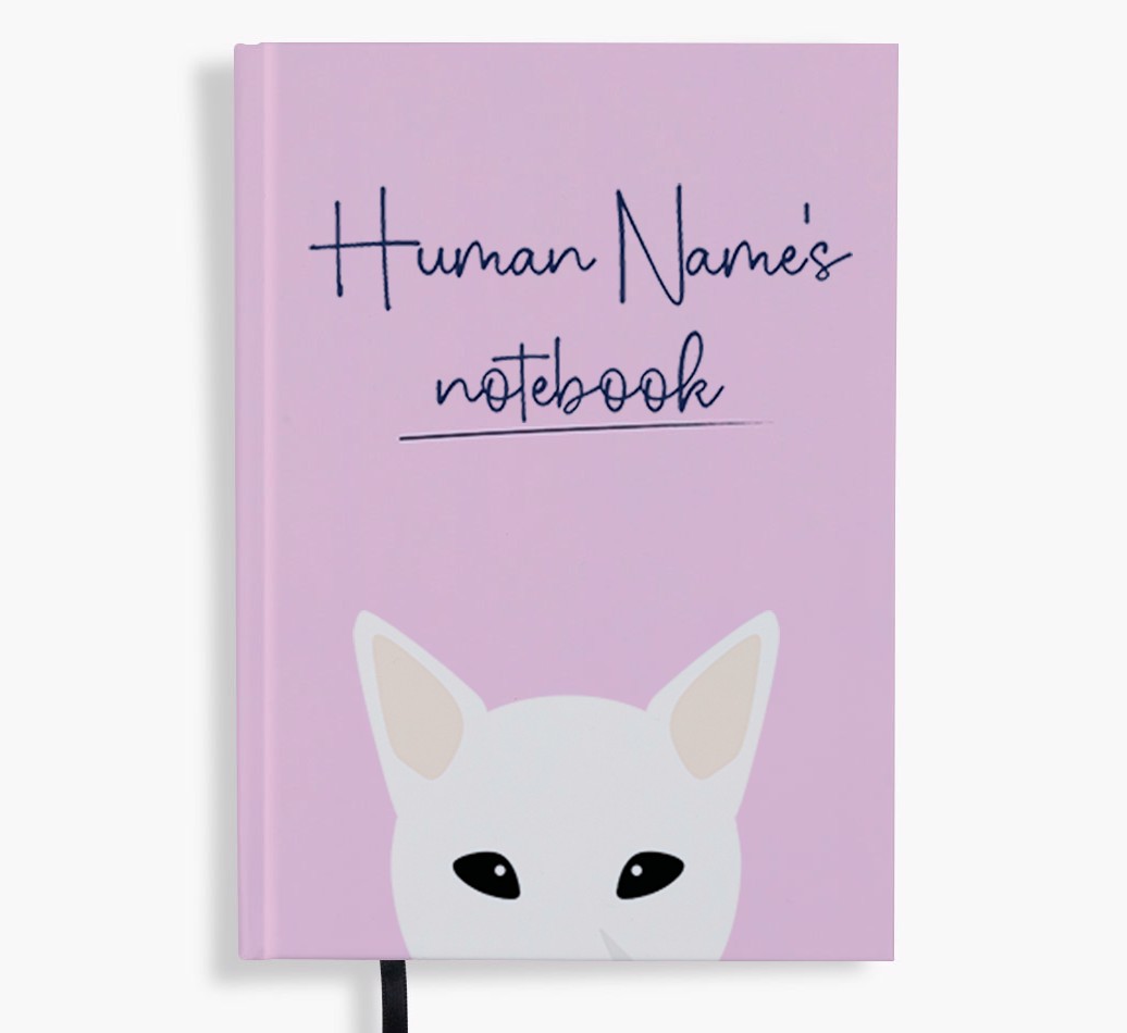 Handwritten: Personalised {breedFullName} Notebook