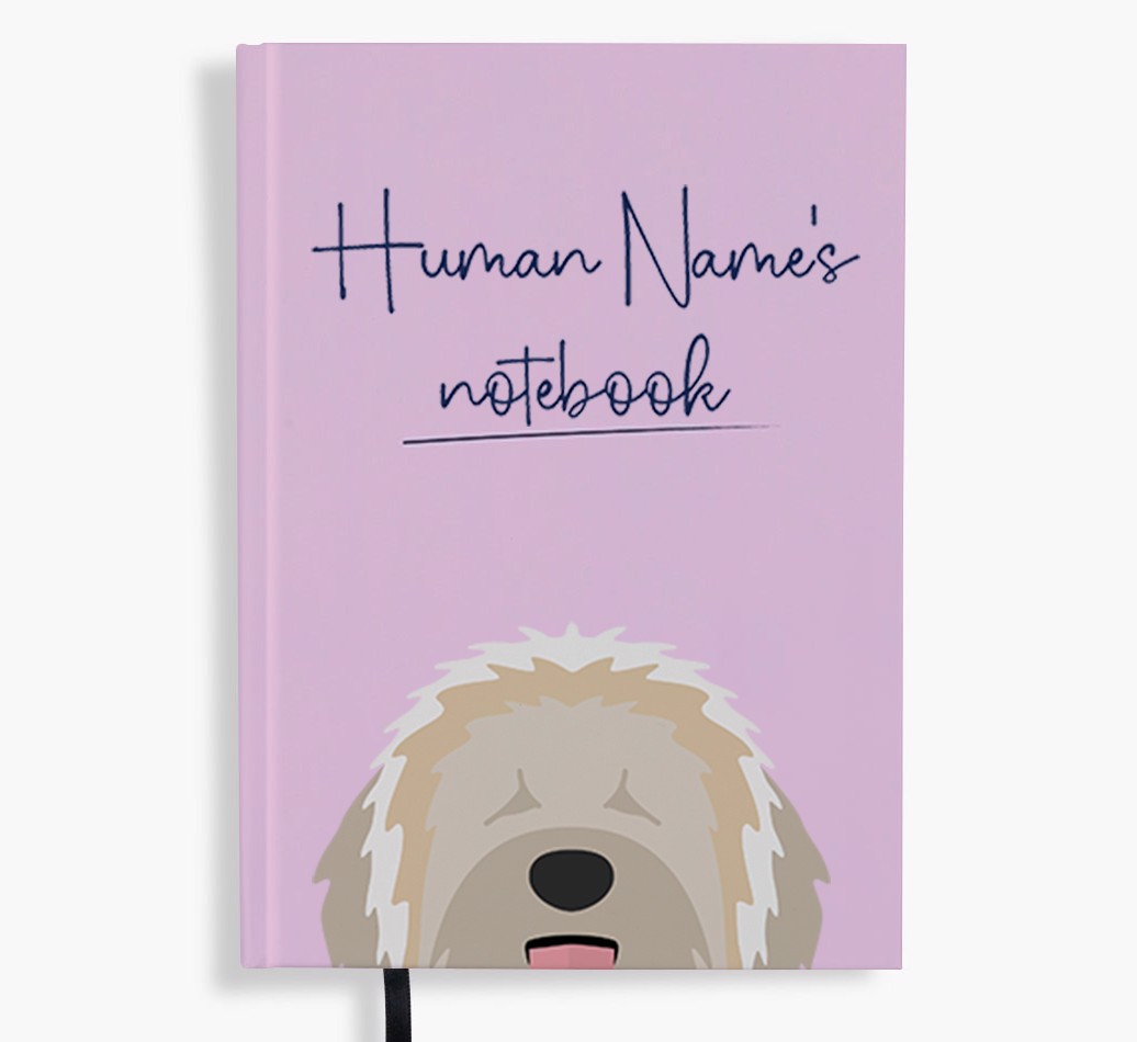 Handwritten: Personalised {breedFullName} Notebook