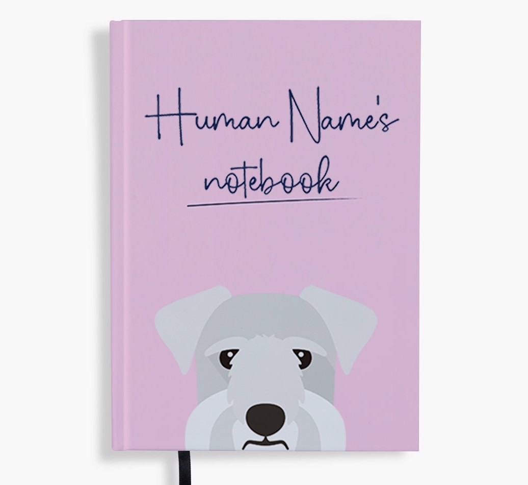 Handwritten: Personalised {breedFullName} Notebook