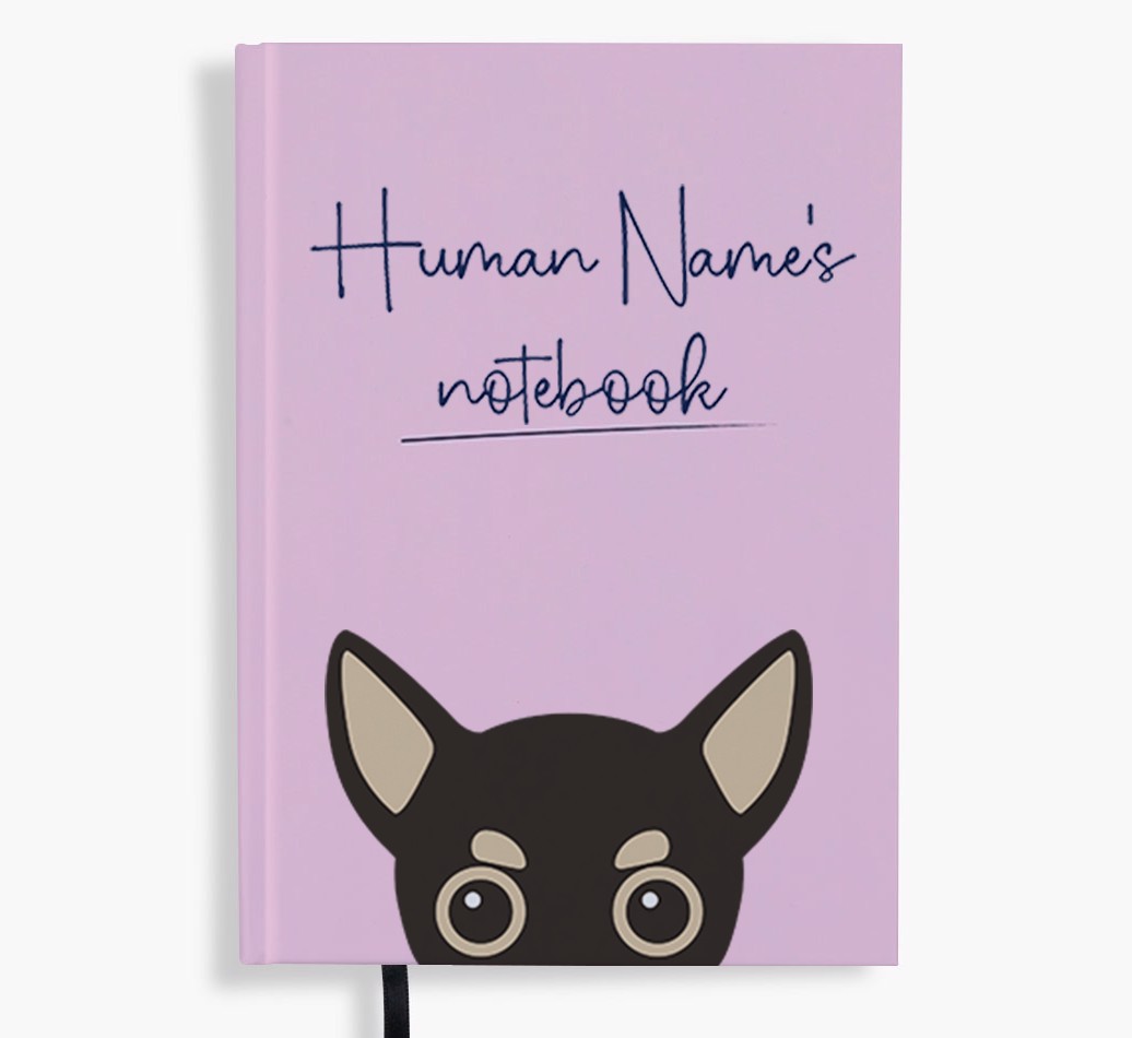 Handwritten: Personalised {breedFullName} Notebook