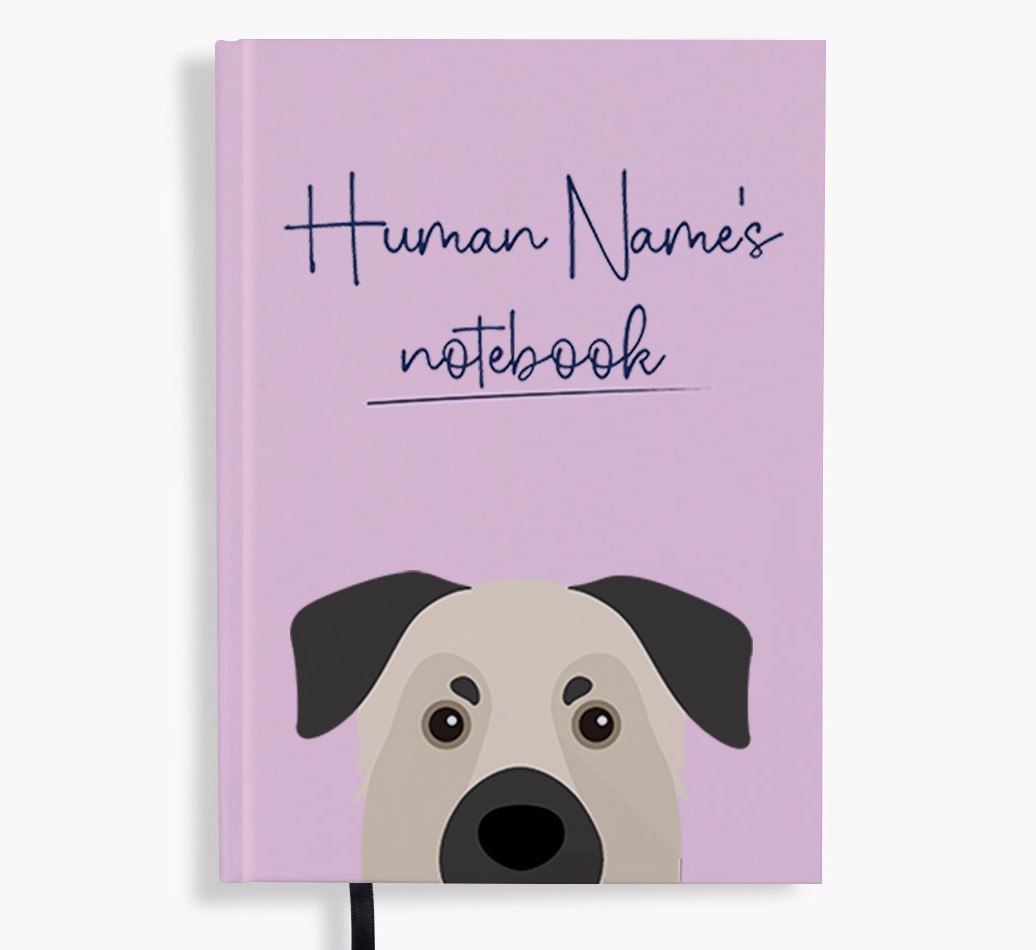 Handwritten: Personalised {breedFullName} Notebook