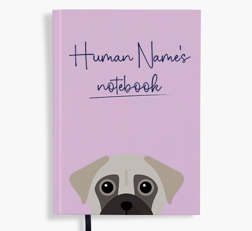 Handwritten: Personalised {breedFullName} Notebook