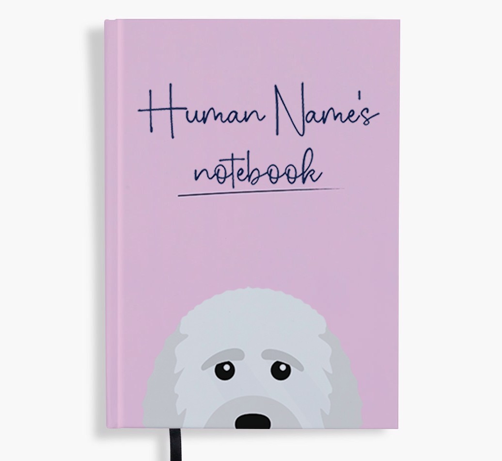 Handwritten: Personalised {breedFullName} Notebook