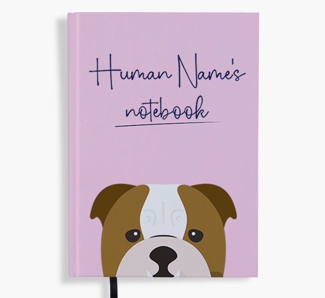 Handwritten: Personalised {breedFullName} Notebook