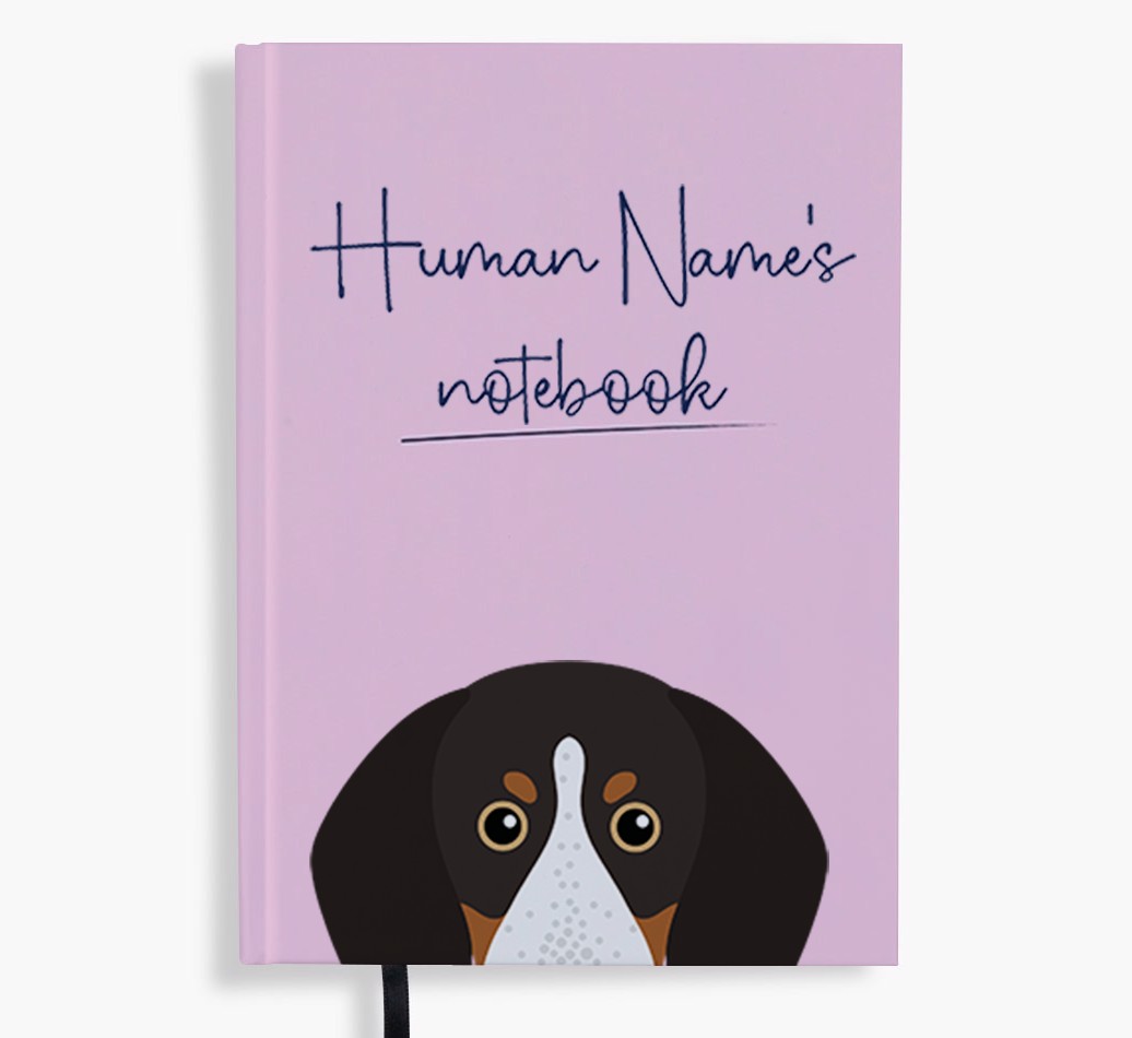 Handwritten: Personalised {breedFullName} Notebook