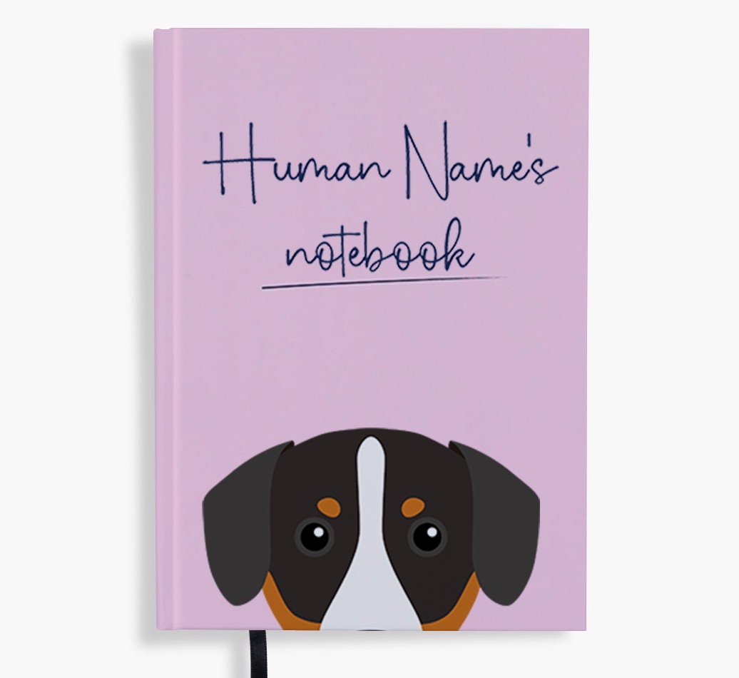 Handwritten: Personalised {breedFullName} Notebook