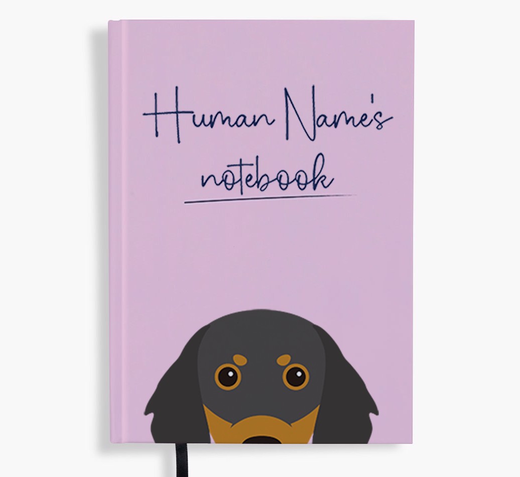 Handwritten: Personalised {breedFullName} Notebook