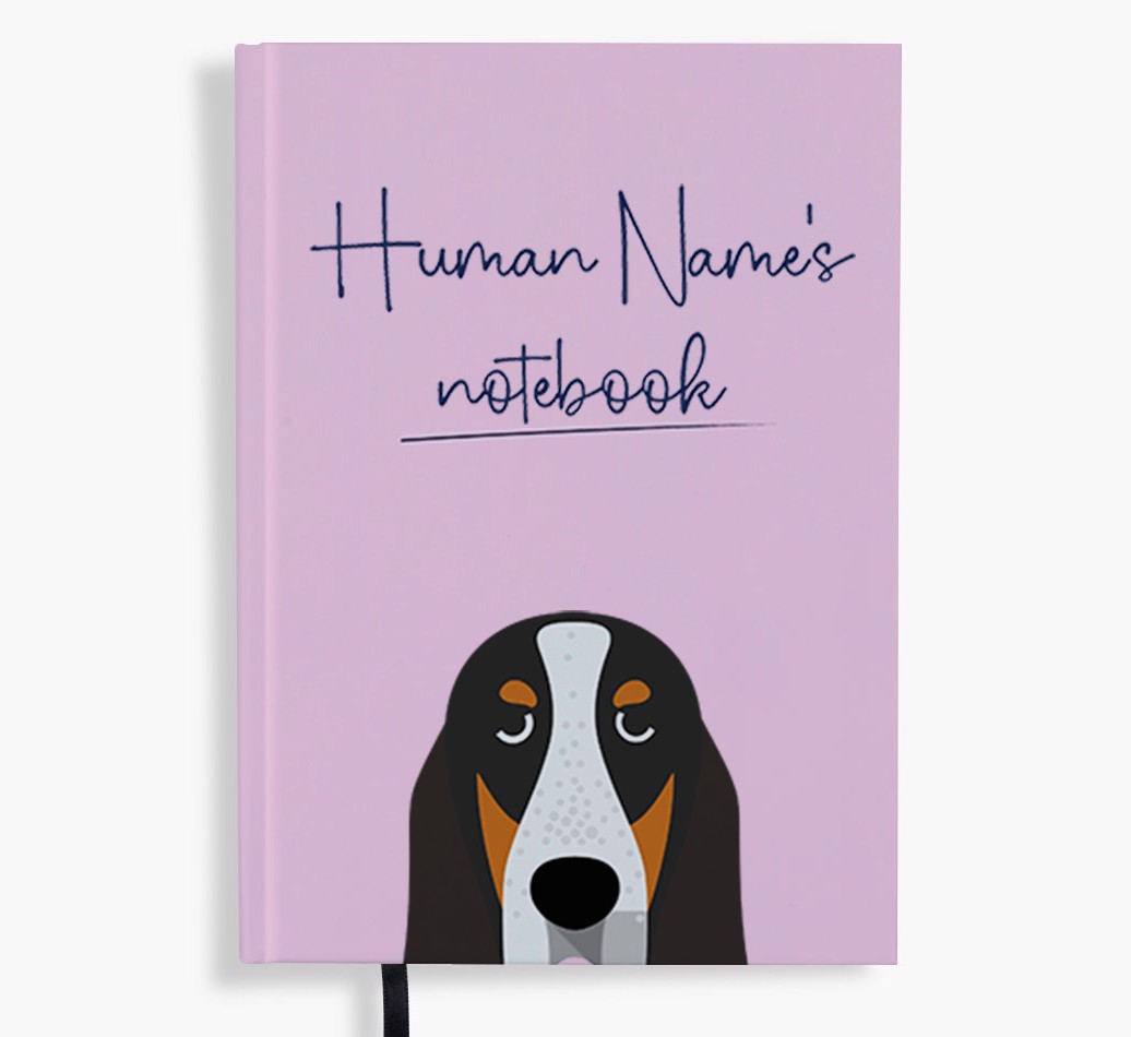 Handwritten: Personalised {breedFullName} Notebook