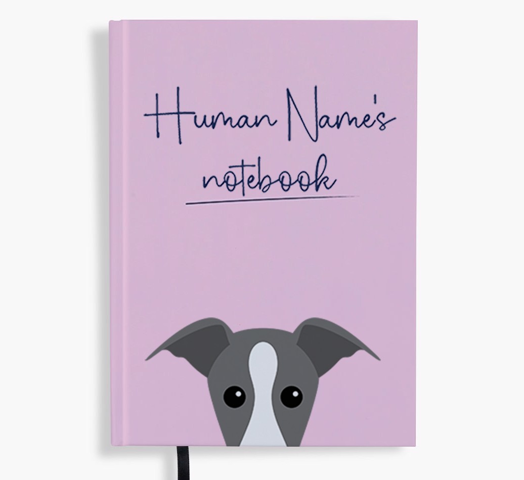 Handwritten: Personalised {breedFullName} Notebook
