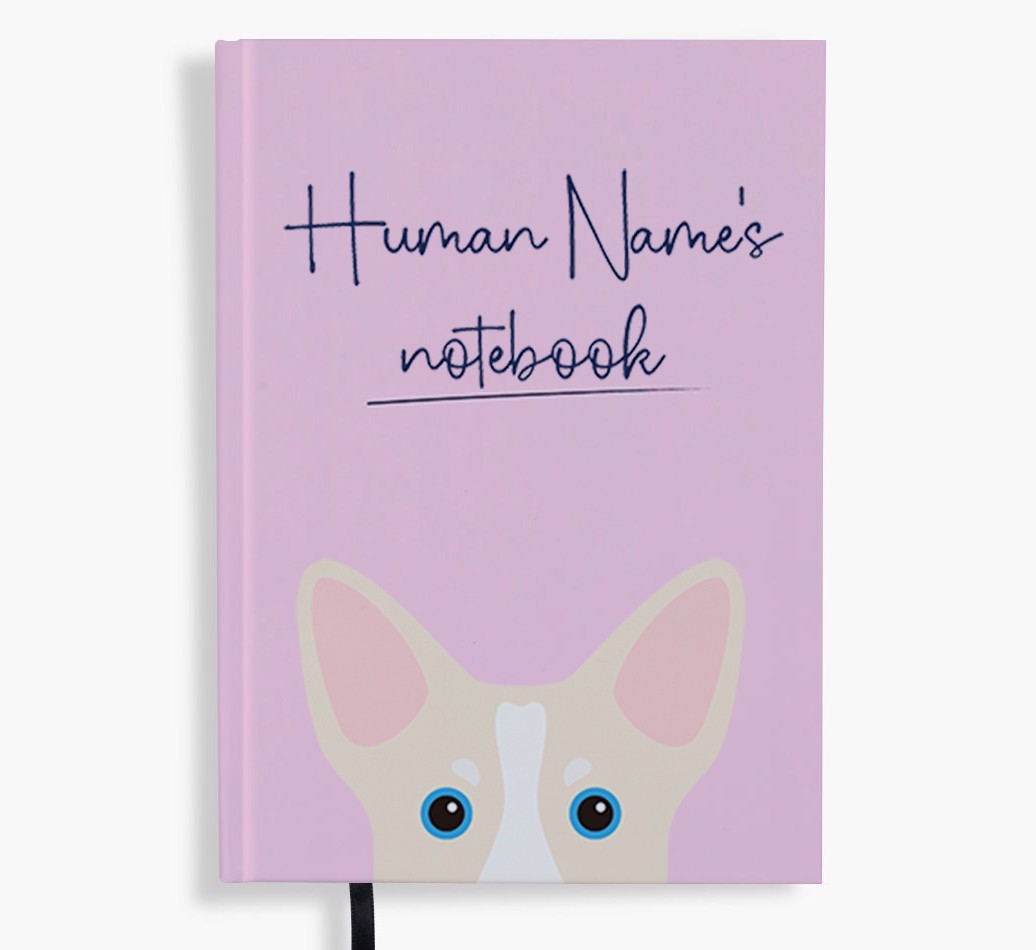 Handwritten: Personalised {breedFullName} Notebook