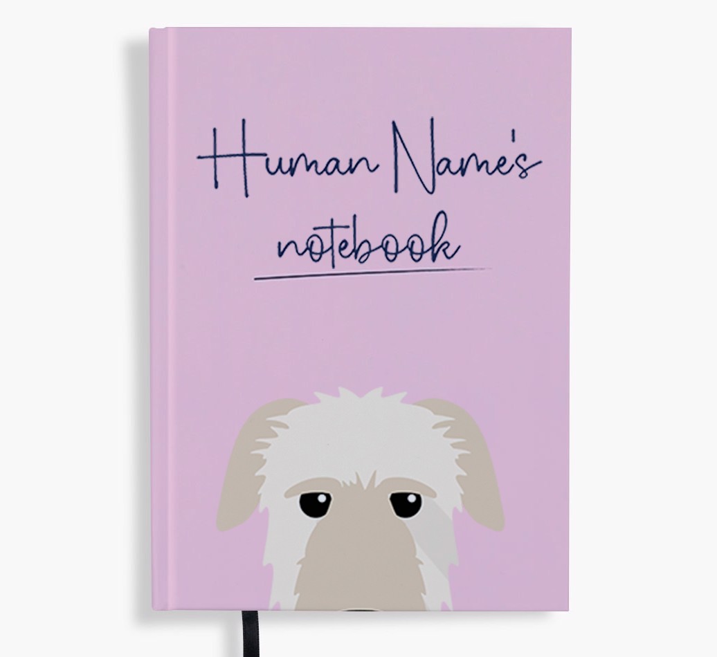 Handwritten: Personalised {breedFullName} Notebook