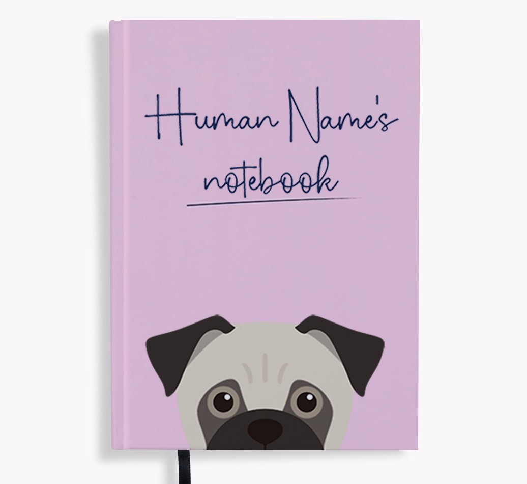 Handwritten: Personalised {breedFullName} Notebook