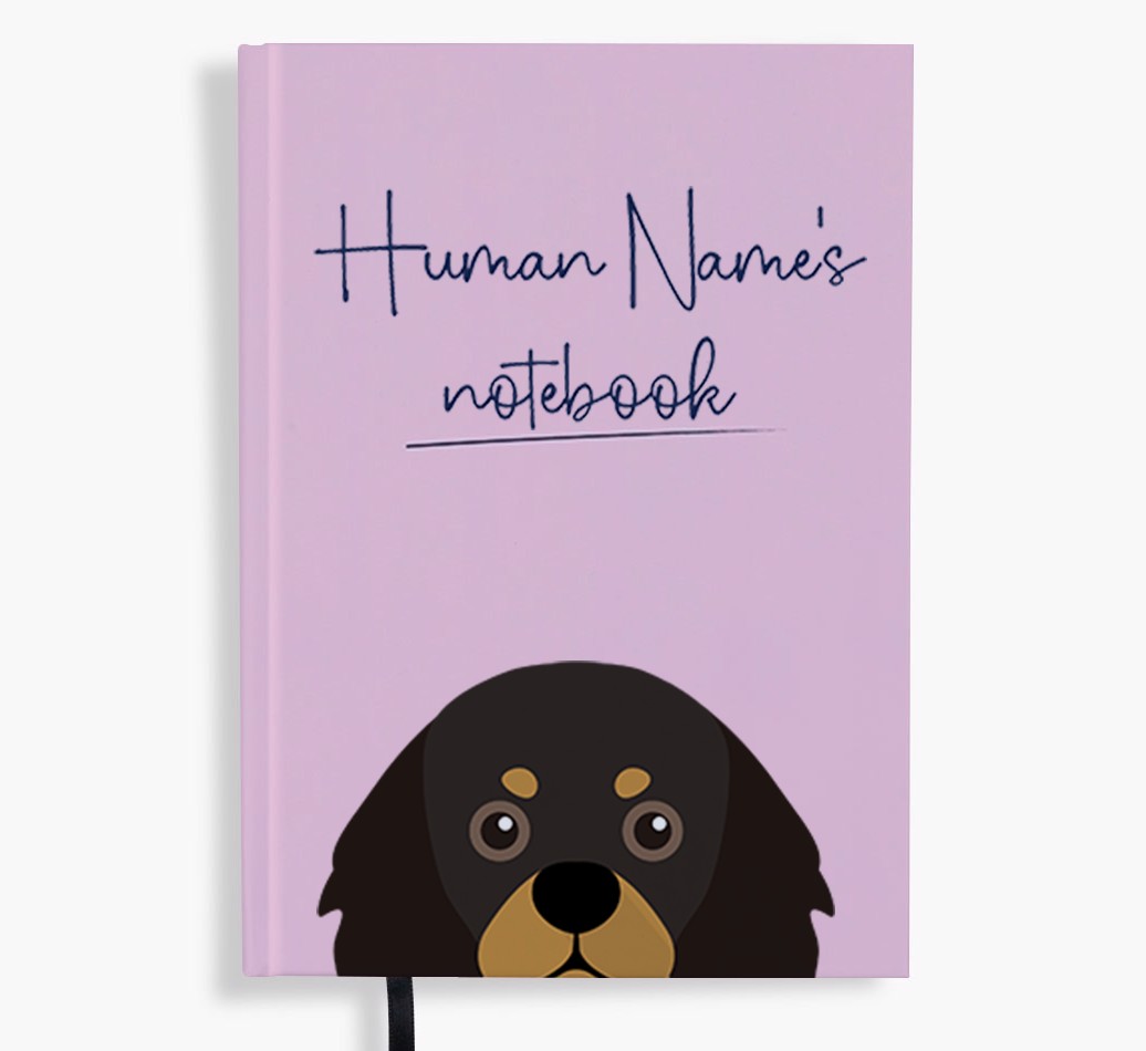 Handwritten: Personalised {breedFullName} Notebook