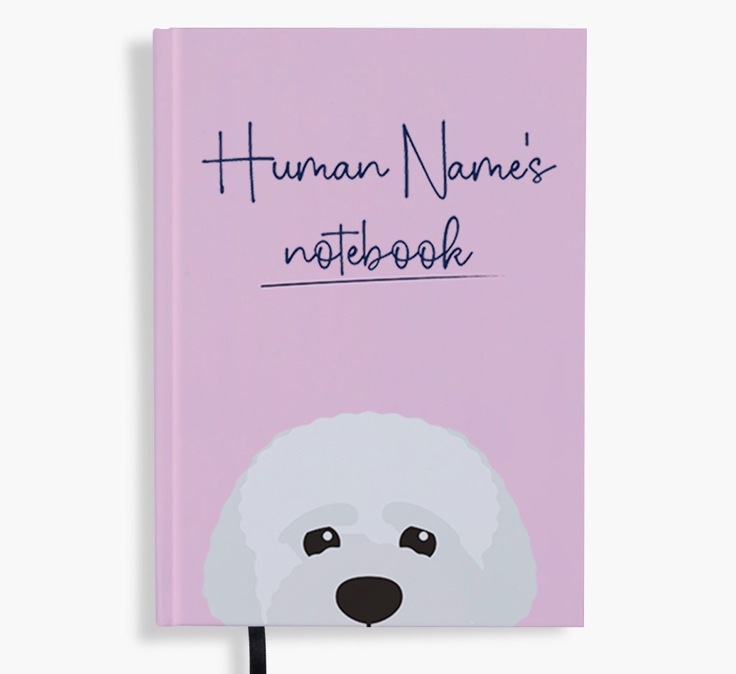 Handwritten: Personalised {breedFullName} Notebook