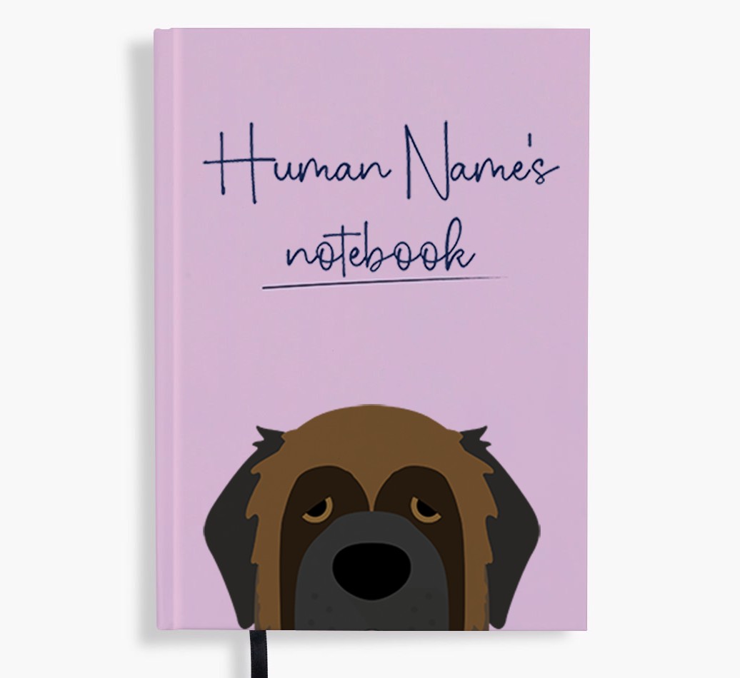 Handwritten: Personalised {breedFullName} Notebook