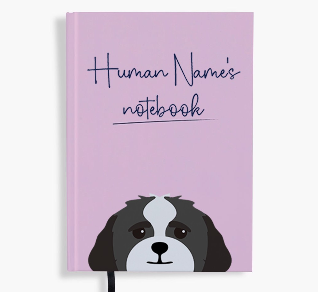 Handwritten: Personalised {breedFullName} Notebook