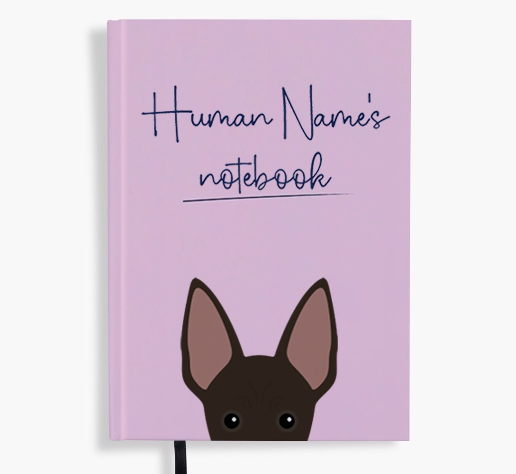 Handwritten: Personalised {breedFullName} Notebook