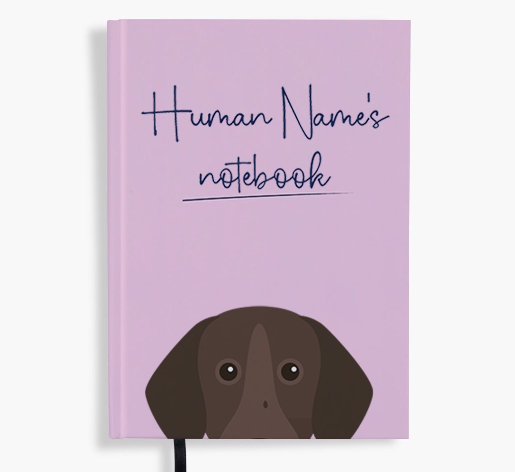 Handwritten: Personalised {breedFullName} Notebook