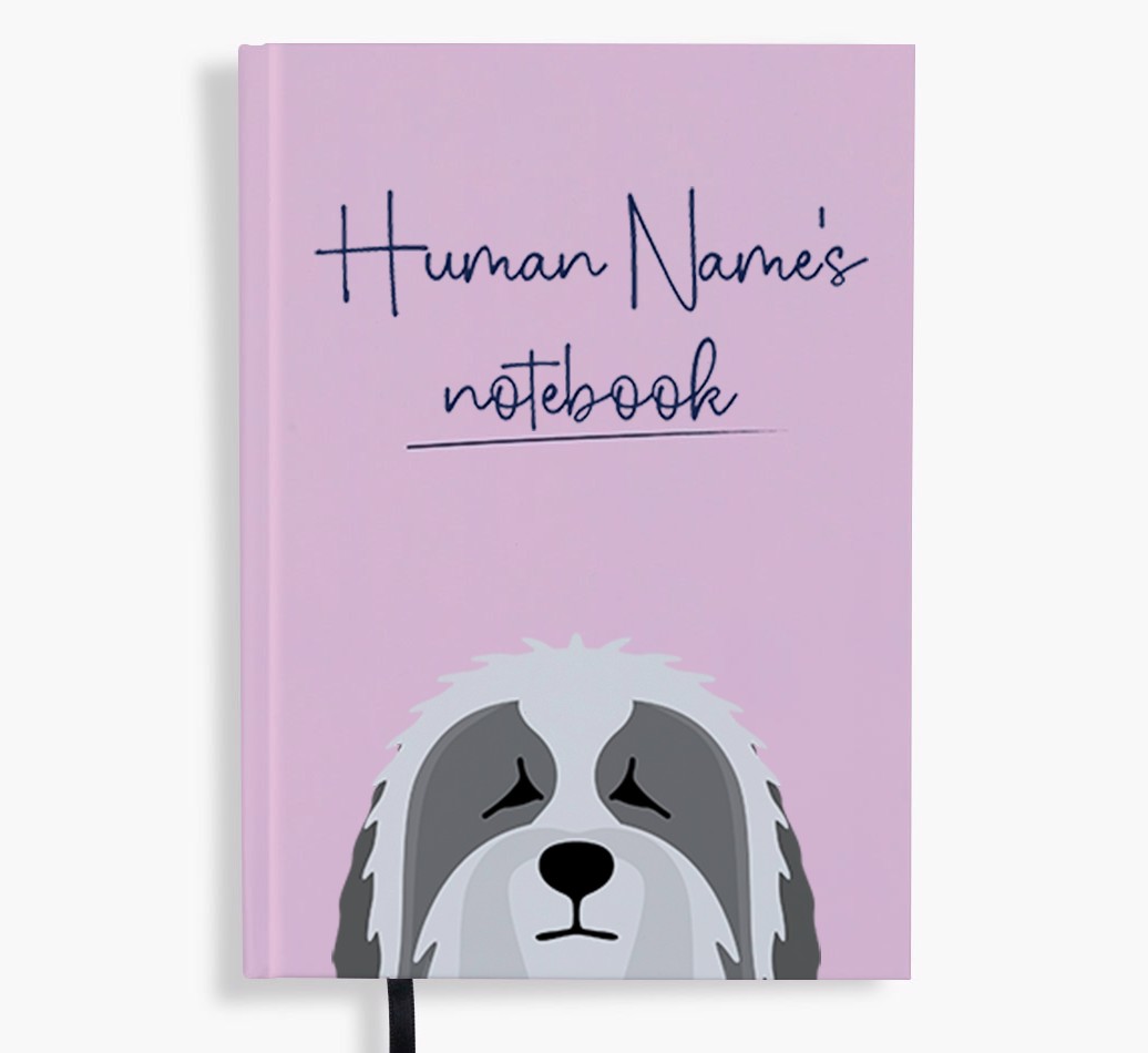 Handwritten: Personalized {breedFullName} Notebook