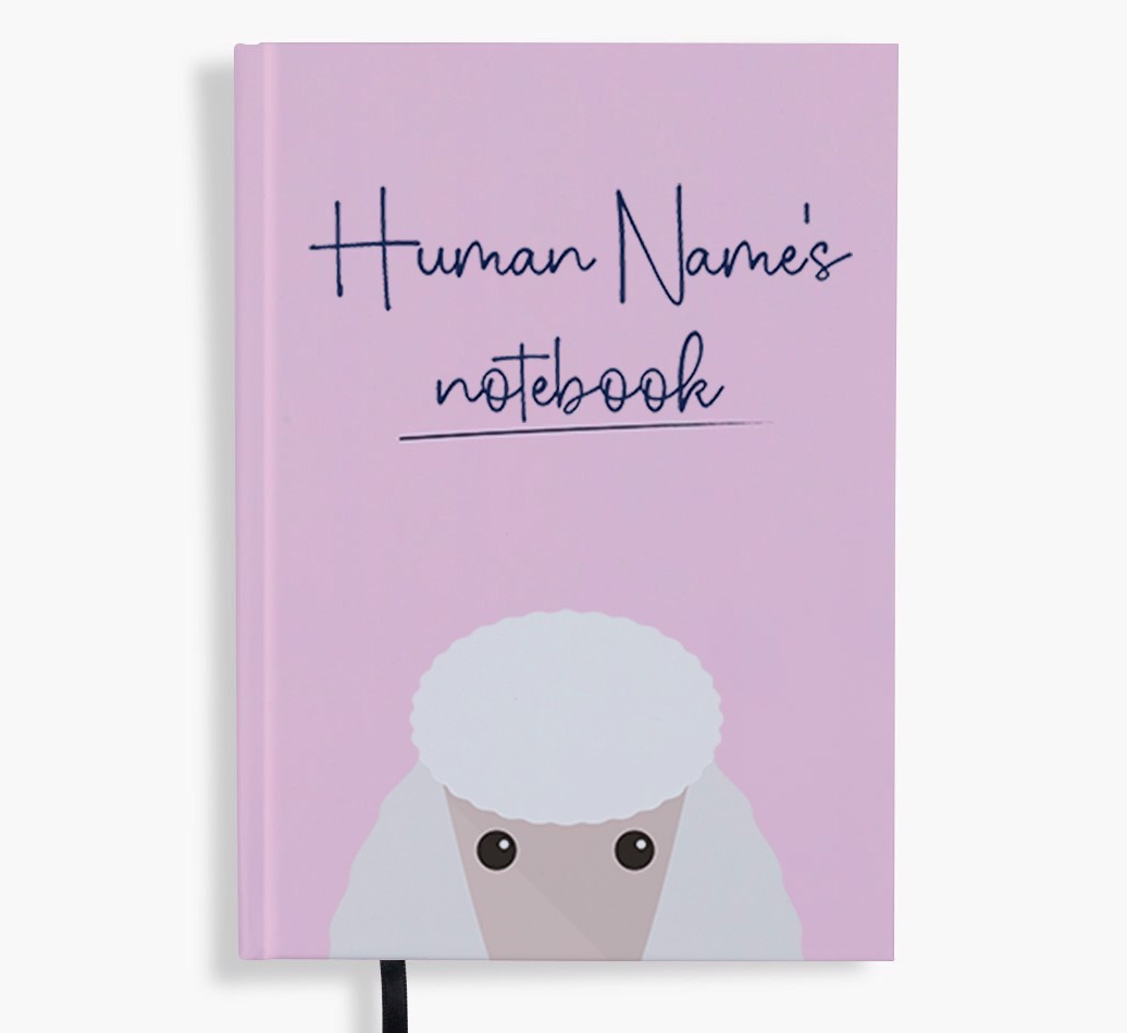 Handwritten: Personalised {breedFullName} Notebook