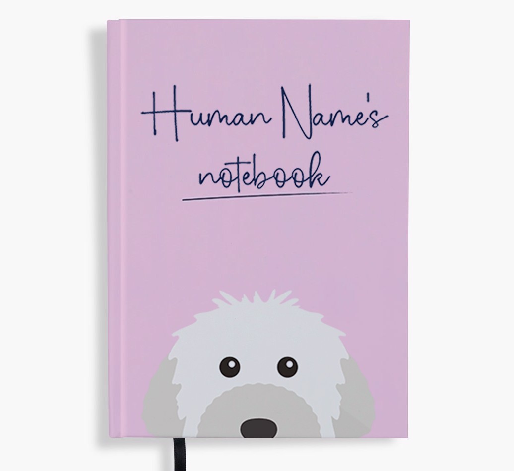 Handwritten: Personalised {breedFullName} Notebook