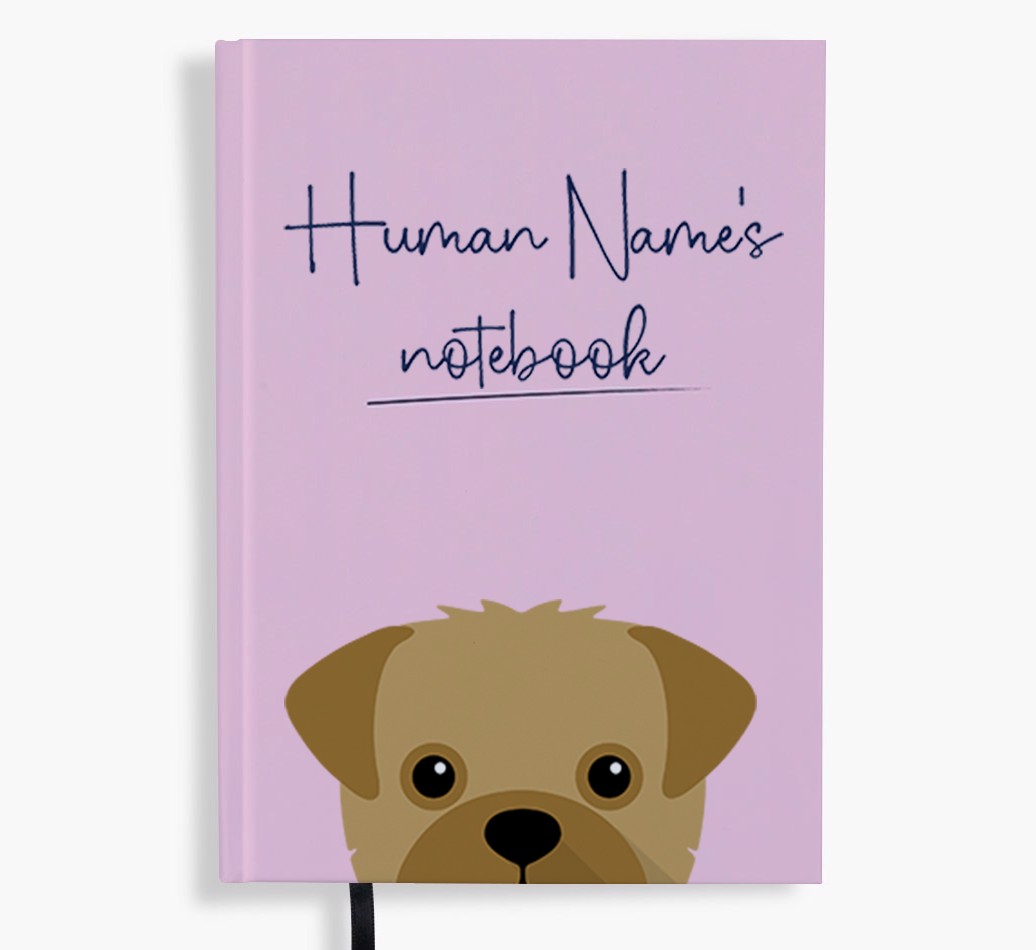 Handwritten: Personalised {breedFullName} Notebook